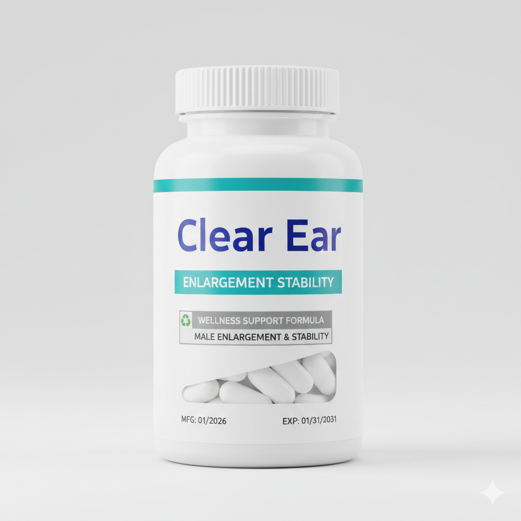 Clear Ear - Suplemento para Saúde Auditiva